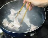 ＊新玉ねぎと豚しゃぶのゴマだれサラダ作り方2写真