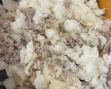新玉ねぎと豚肉のケチャップライス作り方5写真