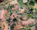 簡単★蓬蓮草と豚肉と豆腐の鶏ガラスープ作り方3写真