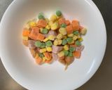 レンジ簡単洋風タコライス味オムライス弁当作り方1写真