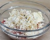 せいろでヘルシー★おろし豆腐ハンバーグ作り方1写真