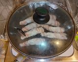オクラの豚肉巻き作り方4写真