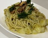 カルディの大葉ジェノベーゼを使ったパスタ作り方10写真