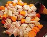 カレー用豚肉で作る酢豚作り方7写真