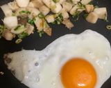 満足感あり✨コリコリえりんぎのてりたま丼作り方4写真