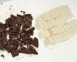 余ったお餅で☆簡単チョコ餅作り方1写真