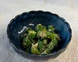 居酒屋風❓オクラのなめらか豆腐かけ作り方6写真