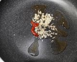 干し椎茸とベーコンの和風ペペロンチーノ作り方3写真