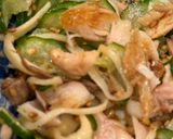 鯵のひらき和えうどん作り方8写真