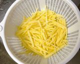 細切りじゃがいものナポリタン風炒め作り方4写真