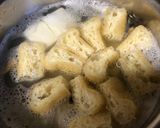 疲れた日に♡アサリ・お豆腐・油揚げのお汁作り方6写真