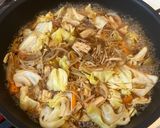 生姜香るキャベツと豆腐の卵とじ煮作り方11写真