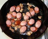 ソーセージとチーズのジャーマンポテト作り方5写真