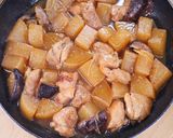 ご飯が進む🍚鶏大根の味しみしみ中華煮🤭💕作り方7写真
