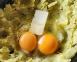 薩摩芋スイートポテトケーキ☆粉不要レンジ作り方2写真