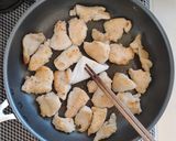 簡単節約☆鶏むね柔らかネギ塩チキン。作り方7写真
