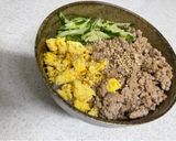 簡単ちゃちゃっと三色丼作り方4写真