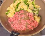 豚ひき肉じゃがいもピーマンの甘辛味噌炒め作り方6写真