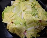 白菜と豚肉の蒸し焼き作り方4写真
