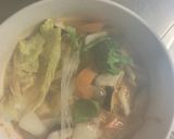 お一人様クリーミー洋風麻婆味豆腐野菜炒め作り方17写真