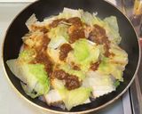 鮭と厚揚げと白菜の味噌煮作り方7写真