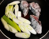 ネギ添え♪ご飯がすすむぶりの照り焼き作り方2写真