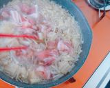 ＊もち麦ご飯に☆えのきと豚肉のあんかけ＊作り方3写真
