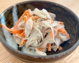 鶏だしで美味☆ささみとごぼうのサラダ作り方7写真
