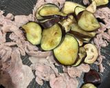 豚こまと茄子の甘辛味噌炒め作り方8写真
