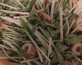 水菜サラダ作り方7写真