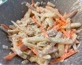 ヤーコンのサラダ。作り方6写真