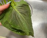 大葉or胡麻の葉醤油漬け作り方2写真