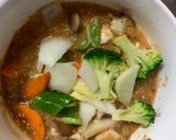 肉無豆腐コク旨中華風梅お好み焼き味野菜炒作り方15写真