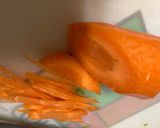 野菜を無駄なく使いましょ！スープ作り方1写真