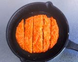 メンチカツのチーズ焼き作り方1写真