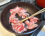 厚揚げと豚バラのオイスター炒め作り方1写真