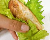 鯵の簡単レタス巻作り方5写真