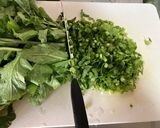 混ぜ込み葉物ふりかけ作り方1写真