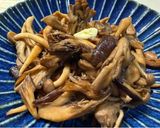 秋の味覚！きのこたっぷりバタポン炒め作り方4写真