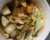 根菜茄子白菜コク旨ウスター味温野菜サラダ作り方18写真