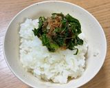 かぶの葉のおかかふりかけおにぎり🍙作り方4写真