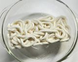 簡単！めんたいマヨポン酢うどん作り方1写真