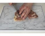 鶏肉とにんにくの芽の醬油塩麹炒め★動画★作り方3写真