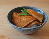 こおろぎ出汁で炊いた、ジューシー油揚げ作り方10写真