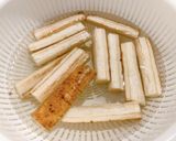 フライパンで簡単！ごぼうと鶏むね肉の甘辛揚げ作り方2写真