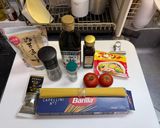 トマトのカッペリーニ（冷製パスタ）作り方1写真