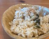 簡単ワカメご飯　洗い物最少作り方5写真