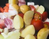 市販カレー●おから豆乳ポークたまごカレー作り方1写真
