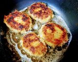 コロッケ　揚げ焼き作り方3写真