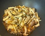 【簡単夕食】冷凍サバのきのこガリバタ添え作り方4写真